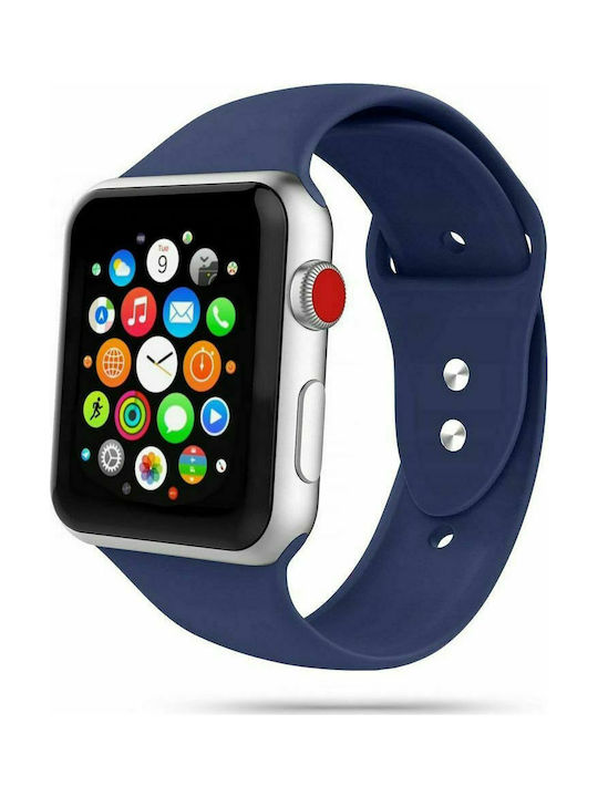 Tech-Protect Iconband Каишка Силикон с Pin Среднощно синьо (Apple Watch 38/40/41/42mm)