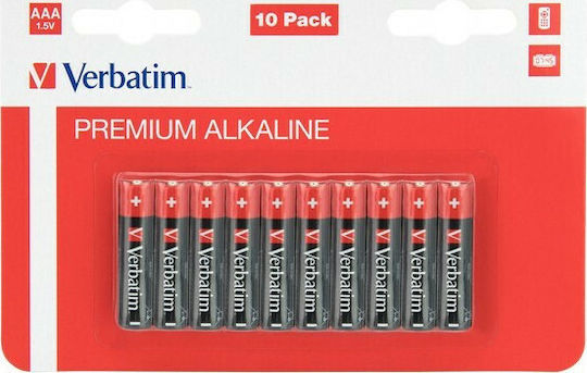 Verbatim Αλκαλικές Μπαταρίες AAA 1.5V 10τμχ