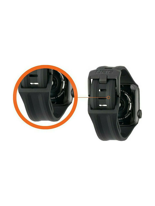 UAG Scout Λουράκι Σιλικόνης Μαύρο (Apple (Apple Watch 38/40/41mm)