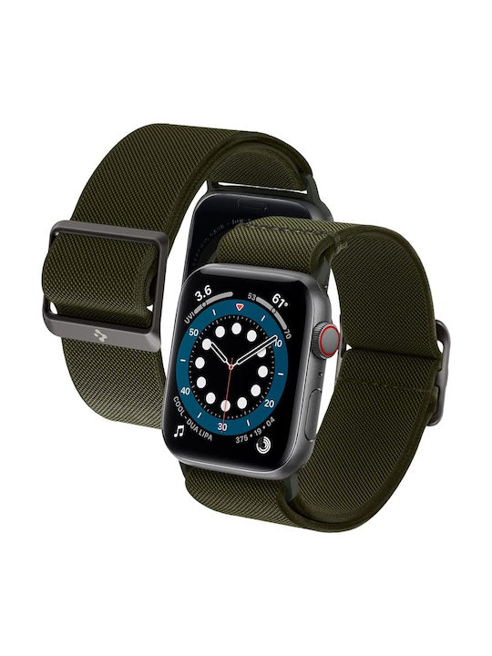 Spigen Fit Lite Curea Tesatura Kaki (Apple Watch 38/40/41mm) AMP02292