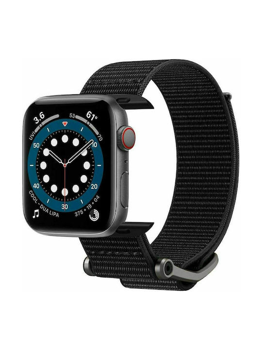 Spigen Fit Lite Каишка Текстил Черен (Apple Watch 38/40/41/42mm) AMP02290