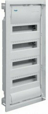 Hager Volta Walled 12-Elements Fuse Box with 5 Rows W348xH880.5xD90mm