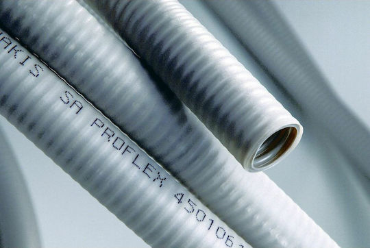 Kassinakis Proflex Electrical Conduit with Diameter 23mm made of Plastic Medium Type Spiral (1m) 45010623.30