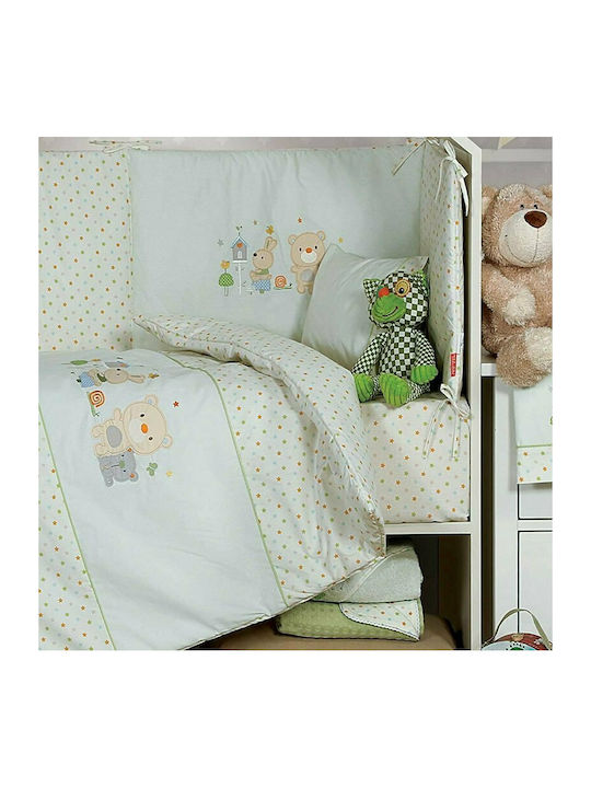Nef-Nef Homeware Βρεφικό Κουβερλί Cute Buddies 90x140cm