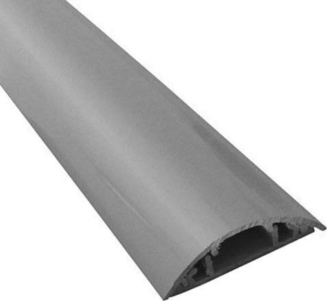 Eurolamp Canal de Cablu De podea din Plastic 70x20mm Gri 2m