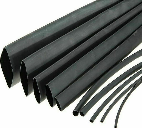 SAS Heat-Shrink Tubing with Shrinkage Ratio 2:1 Black AK-TH-119