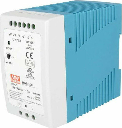Mean Well MDR100-48 DIN Rail Power Supply 2A/48V/96W