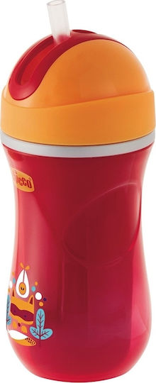 Chicco Baby Cup Sport made of Plastic Red 266ml for 14m+m+