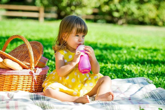 Chicco Baby Cup Sport made of Plastic Red 266ml for 14m+m+