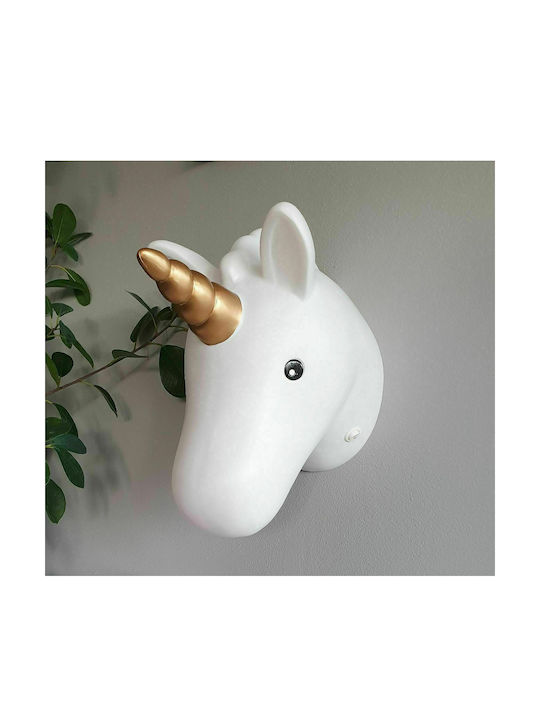 Jabadabado Plastic Kids Wall Light Unicorn