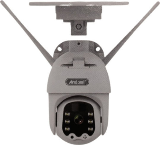 Andowl Q-S33 IP Surveillance Camera Wi-Fi Full HD 1080p Waterproof Battery Powered with Two-Way Communication and Lens 4mm