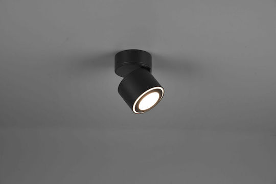 Trio Lighting Taurus Monos LED Alb Cald Spot în Culoare Negru