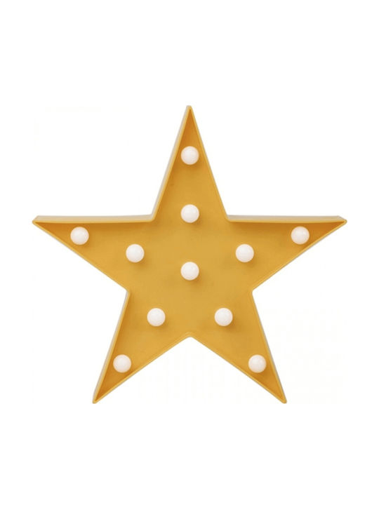 Kiokids Led Plastic Kids Wall Light Star