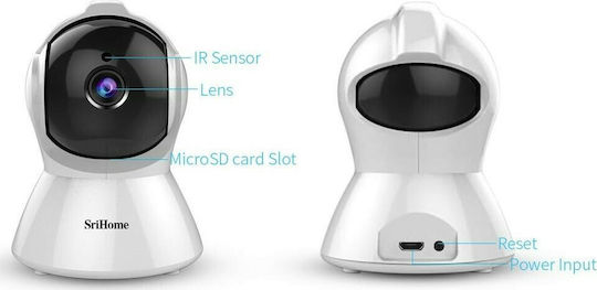 Sricam SH025 IP Überwachungskamera Wi-Fi Full HD 1080p mit Zwei-Wege-Kommunikation