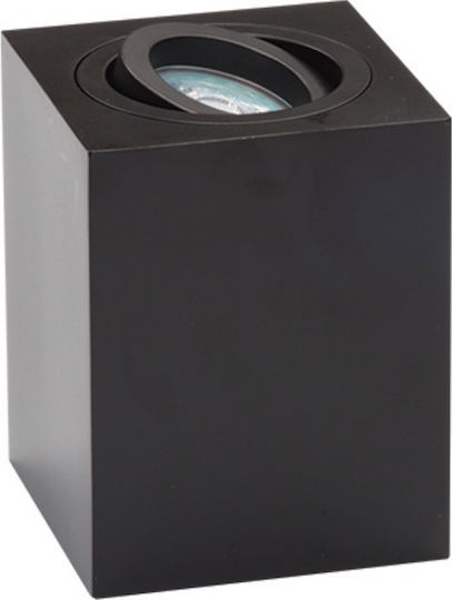 Zambelis Lights Einzel Spot mit Fassung GU10 in Schwarz Farbe