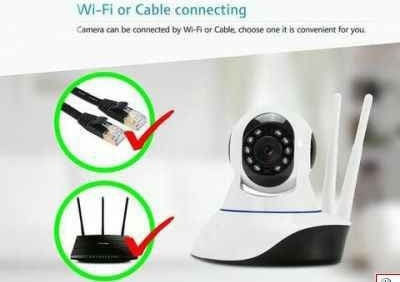 Anga AQ-8101IBW IP Überwachungskamera Wi-Fi Full HD 1080p mit Zwei-Wege-Kommunikation und Objektiv 3.6mm