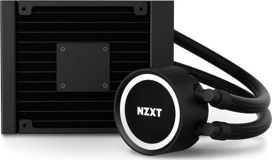 NZXT Kraken 120 Υδρόψυξη AIO CPU με 1 Ανεμιστήρα 120mm και RGB Φωτισμό