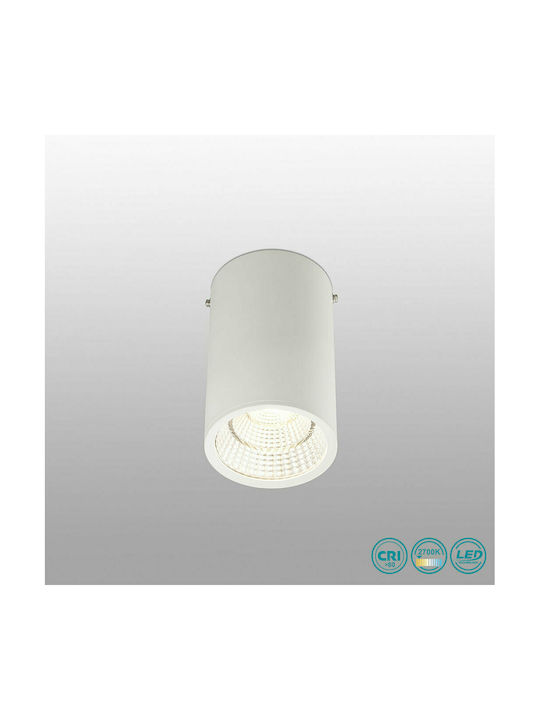 Faro Barcelona Rel-G Single Spot with Socket GU10 in White Color