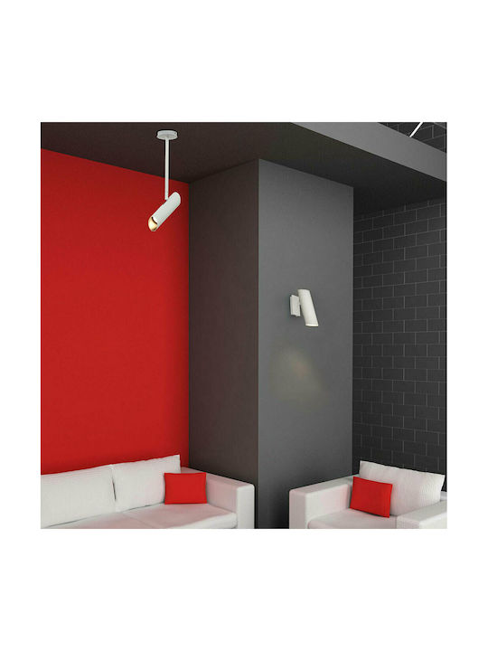 Faro Barcelona Link Single Spot with Socket GU10 in White Color