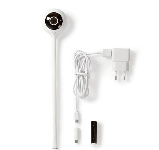 Nedis WIFICI11CWT IP Surveillance Camera Wi-Fi Full HD 1080p with Two-Way Communication and Lens 2.5mm