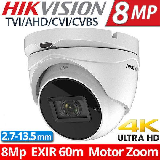 Hikvision DS-2CE79U1T-IT3ZF CCTV Surveillance Camera 4K Waterproof with Lens 2.7-13.5mm