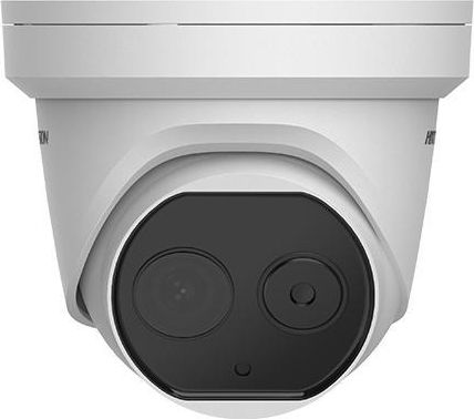 Hikvision DS-2TD1217-2/V1 IP Thermisch Überwachungskamera Full HD 1080p Wasserdicht mit Zwei-Wege-Kommunikation und Objektiv 1.8mm Wärmebild