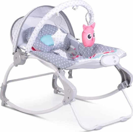 Cangaroo Electric Baby Relax Lovely Forest with Music and Vibration Gray for Child up to 9kg