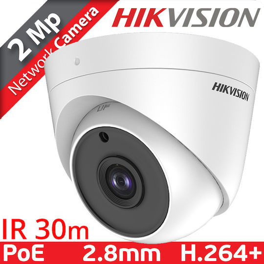 Hikvision DS-2CD1321-I(E) CCTV Cameră de Supraveghere Full HD 1080p Rezistentă la apă cu Lentilă 2.8mm