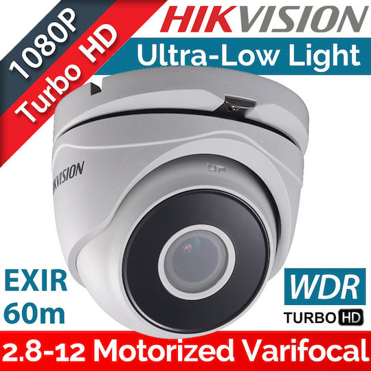 Hikvision DS-2CE56D8T-IT3ZF CCTV Surveillance Camera Full HD 1080p Waterproof with Lens 2.7-13.5mm