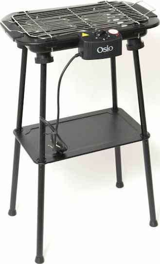 Osio With Legs Electric Grill Grill 2000W with Adjustable Thermostat 37.4cmx21.9cmcm