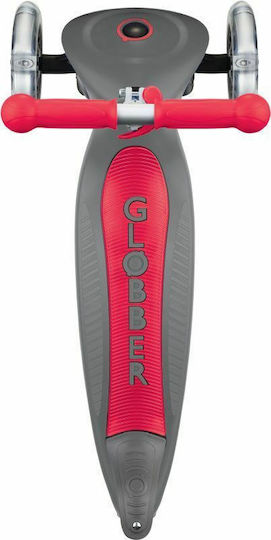 Globber Kids Scooter Foldable Primo Total 3-Wheel for 3+ Years Red