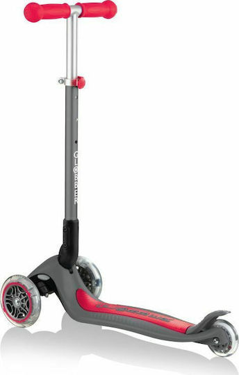 Globber Kids Scooter Foldable Primo Total 3-Wheel for 3+ Years Red
