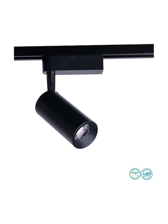 Nowodvorski Profile Iris Single LED Natural White Spot in Black Color