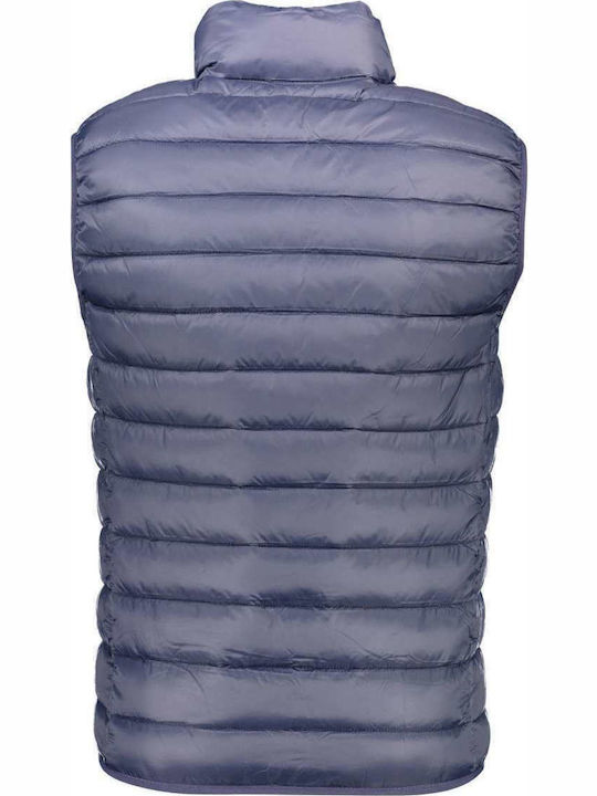 Squola Nautica Italiana Men's Sleeveless Puffer Jacket Navy Blue