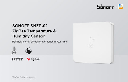 Sonoff Temperature Humidity Sensor Battery Wi-Fi & ZigBee