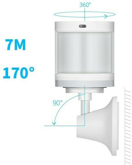 Aqara PET Wireless ZigBee Infrared Motion Sensor 170° Detection Angle 7m Scope