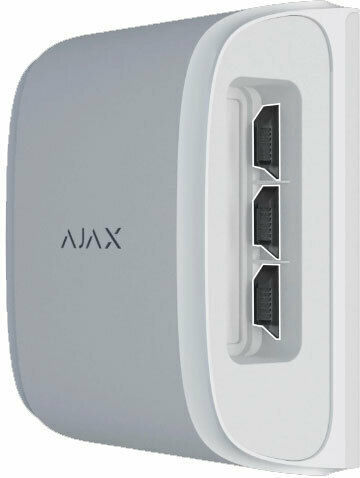 Ajax Systems DualCurtain Outdoor PET Wireless RF Infrared Curtain Motion Sensor Detection Angle 4.5° Scope 15m with Antimasking