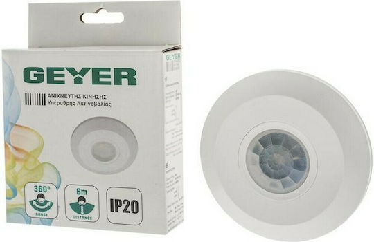 Geyer Wired Infrared Motion Sensor 360° Scope 6m