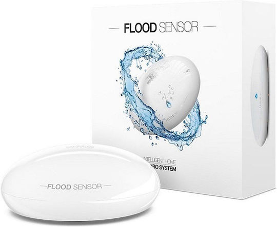 Fibaro Kabelloser Wasserleckdetektor Batterie Z-Wave