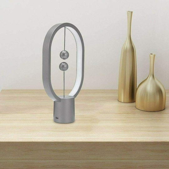 Allocacoc Heng Balance Lamp Ellipse Mini Lustră Decorativă Gri