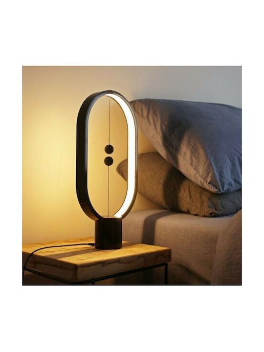 Allocacoc Heng Balance Lamp Ellipse Decorative Lamp Black