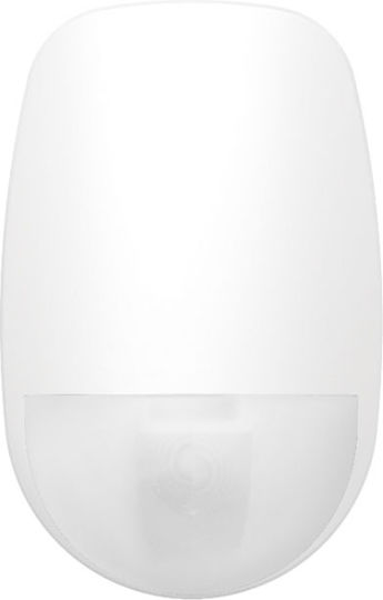 Hikvision DS-PDD12P-EG2-WE Домашни Любимци Безжичен Аισθητήρας Кίνησης Микровълни И Инфрачервен 86° Обхват 12m