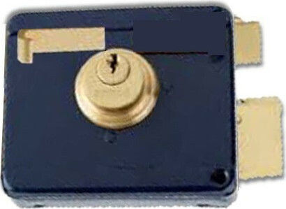 Domus Lock Box in color Blue Left