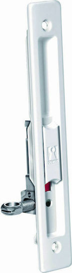 Domus DSL Lock for Sliding Aluminum Doors White