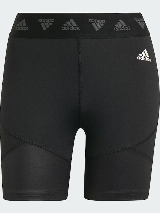 Hyperglam Training Damen Leggings-Shorts Formendefinition Hohe Taille Schwarz