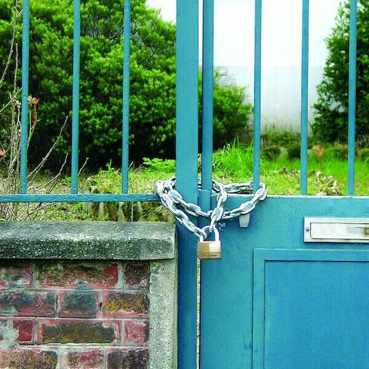 Master Lock Steel Traffic Chain with Vinyl Cover 0.6m Diameter 8mm Length 0.6m