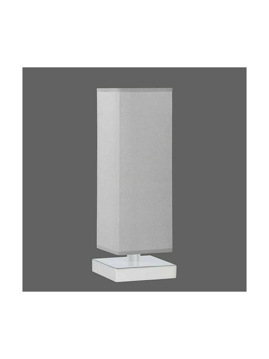 Trio Lighting Piet Modern Table Lamp E14 Gray/Silver