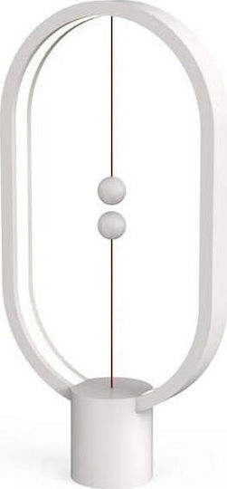 Allocacoc Διακοσμητικό Φωτιστικό Heng Balance Lamp Ellipse LED Θερμό Λευκό 3500K 28x40x7εκ.
