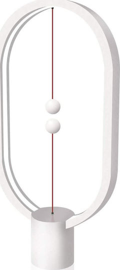 Allocacoc Διακοσμητικό Φωτιστικό Heng Balance Lamp Ellipse LED Θερμό Λευκό 3500K 28x40x7εκ.
