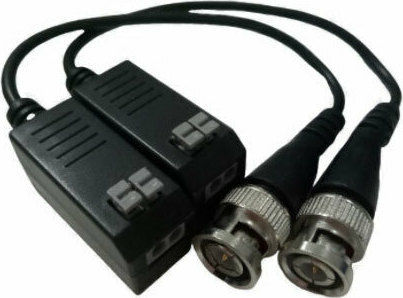 Hikvision Video Balun for CCTV Systems Black DS-1H18S/E-E